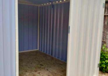 Контейнер для хранения с односкатной крышей в мкрн. Клязьма, г. Долгопрудный, МО