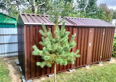 Хозблок для хранения с дополнительным окном для заказчика в д. Ярцево, г. Солнечногорск, МО