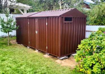 Контейнер для хранения с дополнительным окном для заказчика в д. Ярцево, г. Солнечногорск, МО