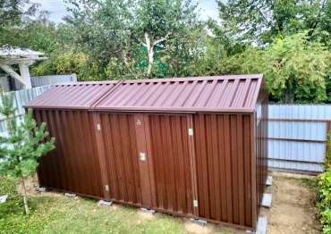 Готовый хозблок для хранения для заказчика в д. Ярцево, г. Солнечногорск, МО