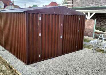 Современный гараж для квадротехники и бытовых вещей в КП Гайд, поселение Краснопахорское, МО