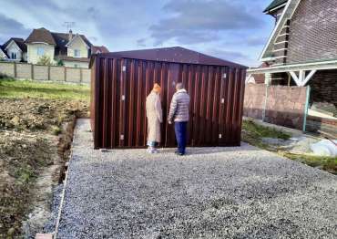 Стильный гараж для квадротехники и бытовых вещей в КП Гайд, поселение Краснопахорское, МО