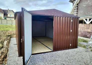 Стильный гараж для бытовых вещей для заказчика в КП Гайд, поселение Краснопахорское, МО