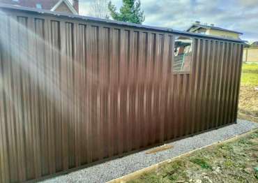 Гараж для квадротехники и бытовых вещей для заказчика в КП Гайд, поселение Краснопахорское, МО