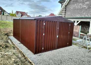 Вместительный гараж для квадротехники и бытовых вещей для заказчика в КП Гайд, поселение Краснопахорское, МО