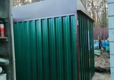 Компактный хозблок в двойной расцветке в с. Жаворонки, Одинцовский р-н, МО