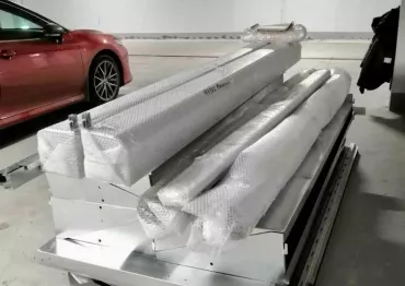 Изысканные два шкафа для паркинга на улице Архитектора Щусева в Москве