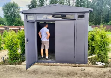 Превосходный премиум контейнер МАХ в матовом графитовом цвете в г. Ногинск, МО