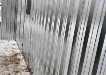 Уникальная гараж-мастерская в цинковом покрытии в деревне Березняки, г. Сергиев Посад, МО