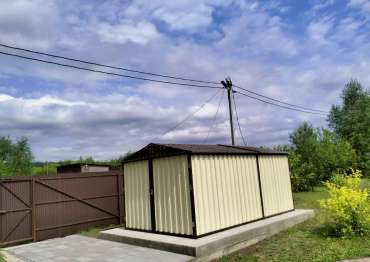 Надежный гараж в с. Башино, Ясногорский р-н, Тульская обл.