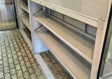 Шкафы в сером цвете в пос. Краснознаменский, Щелковский р-н, МО