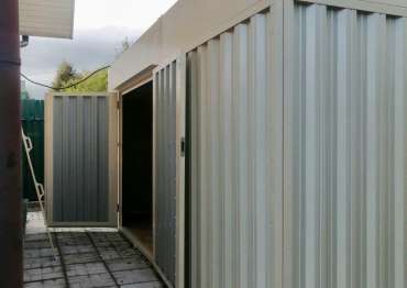 Хозблок с односкатной крышей в дер. Ртищево, Ступинский р-н, МО