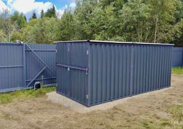 Хозблок в графитовом цвете в дер. Макшеево, г.о. Клин, МО