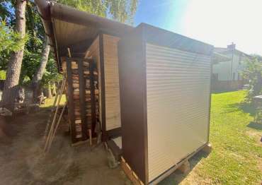 Шкаф в комбинированной расцветке в дер. Трусово, г.о. Истра, МО