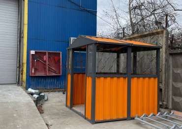 Уличная курилка для отдыха сотрудников на территорию организации, г. Мытищи