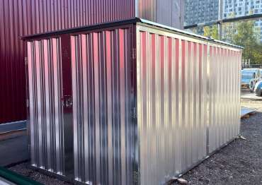Хозблок 4 метра из профлиста на территорию организации, г. Москва