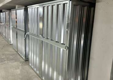 Стильные боксы в цинковом цвете в г. Москва