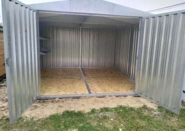 Сборно-разборный хозблок из профлиста в СНТ Дачное, Серпуховский р-н, МО