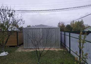 Широкий хозблок 4 метра в СНТ Дачное, Серпуховский р-н, МО