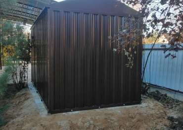 Быстровозводимый хозблок для хранения вещей в дер. Крюково, г.о. Мытищи, МО