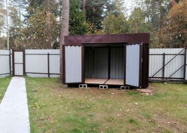 Хозблок с боковой дверью в р.п. Быково, Раменский г.о, МО