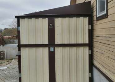 Гараж с односкатной крышей в пос. Пролетарский, г.о. Серпухов, МО