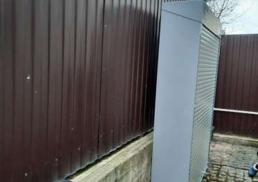 Уличный шкаф для хранения уличного инвентаря и газонокосилки в г. Подольск, МО