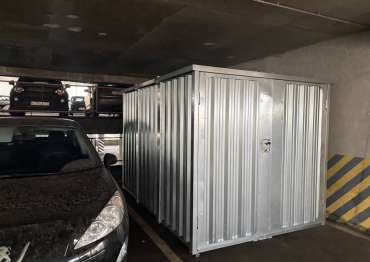 Секционный контейнер в цинковом цвете в г. Зеленоград, МО