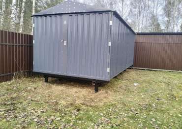 Хозблок в графитовом цвете в дер. Ильинское, Киржачский р-н, Владимирская обл.