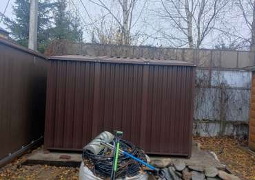 3-метровый секционный хозблок в дер. Папушево, Одинцовский г.о., МО