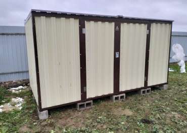 Хозблок для хранения садовой техники и инвентаря в пос. Трудовая, г.о. Мытищи, МО