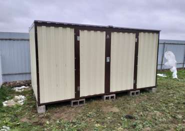 Хозблок с боковой дверью в пос. Трудовая, г.о. Мытищи, МО