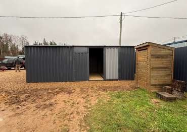 Просторный гараж в дер. Шульгино, Волоколамский г.о, МО