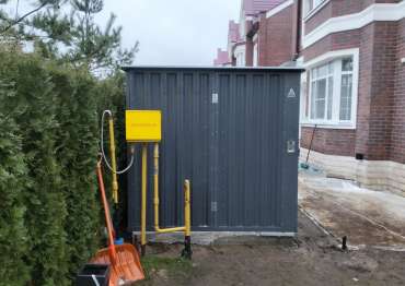 Хозблок в графитовом цвете в с. Жаворонки, Одинцовский г.о, МО