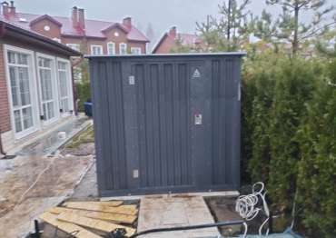 Хозблок с плоской крышей в с. Жаворонки, Одинцовский г.о, МО