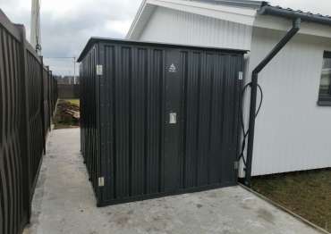 Гараж для мотоцикла в дер. Дубечино, г.о. Ступино, МО