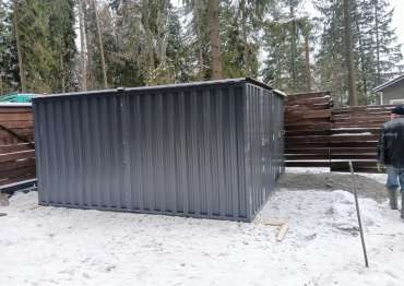 4-метровый хозблок в дер. Михалево, г.о. Пушкино, МО