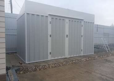 Хозблок с односкатной крышей в дер. Комарово, Карабихское с.п, Ярославская обл.