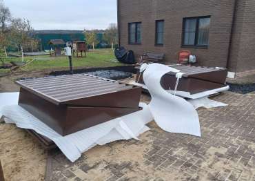 Хозблок в разобранном виде для участка в с. Семеновское, г.о. Пушкино, МО