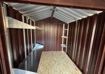 Хозблок с двускатной крышей в дер. Крюково, г.о. Мытищи, МО